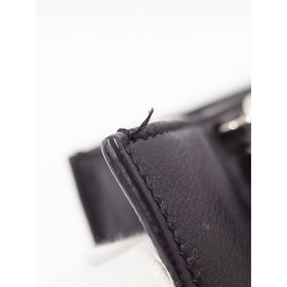 BALENCIAGA Paper Zip Around Shoulder Bag Black - Picture 9 of 9